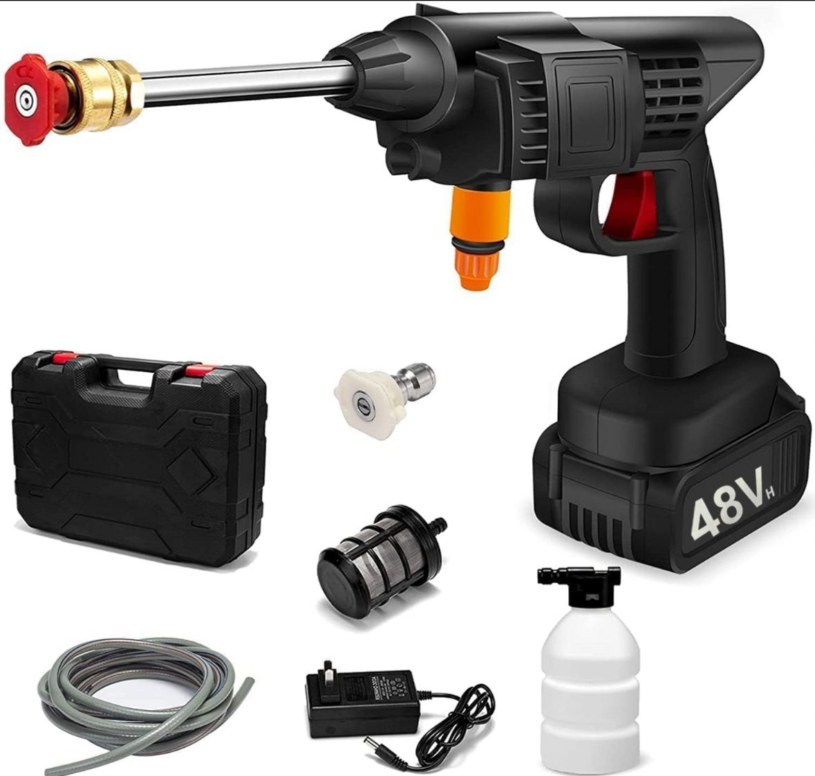 Cordless Pressure Washer, Portable Power Cleaner High Pressure Washer