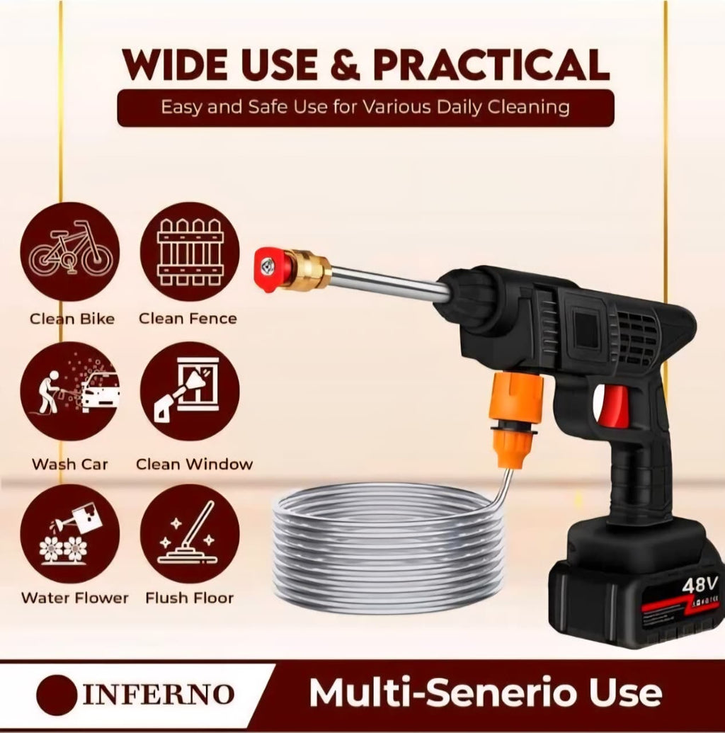 Cordless Pressure Washer, Portable Power Cleaner High Pressure Washer