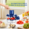 Automatic Vegetable Peeler, Electric Grape Garlic Peeling Machine, Small Fruit Tomato Peeler Tool Cherry Tomatoes Peelers Skinning Tool Rechargeable Commercial Smart Fruit Machine